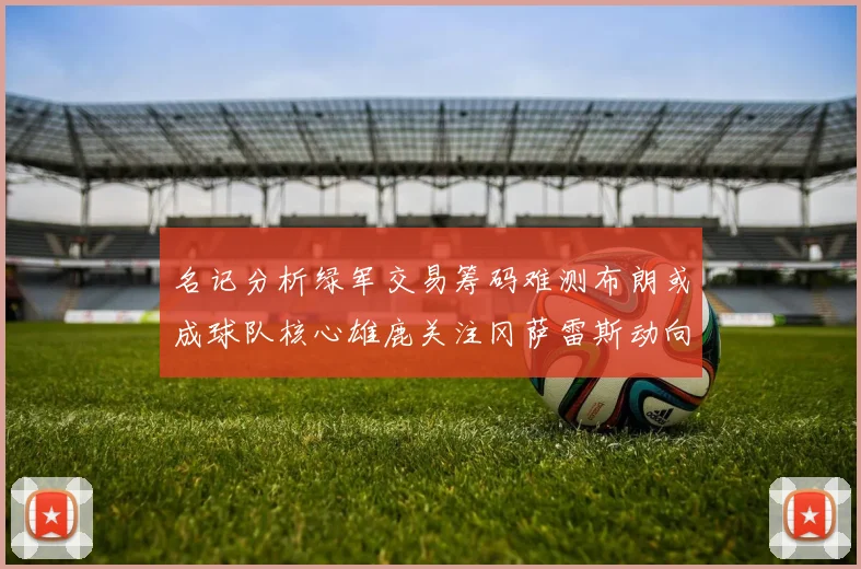名记分析绿军交易筹码难测布朗或成球队核心雄鹿关注冈萨雷斯动向